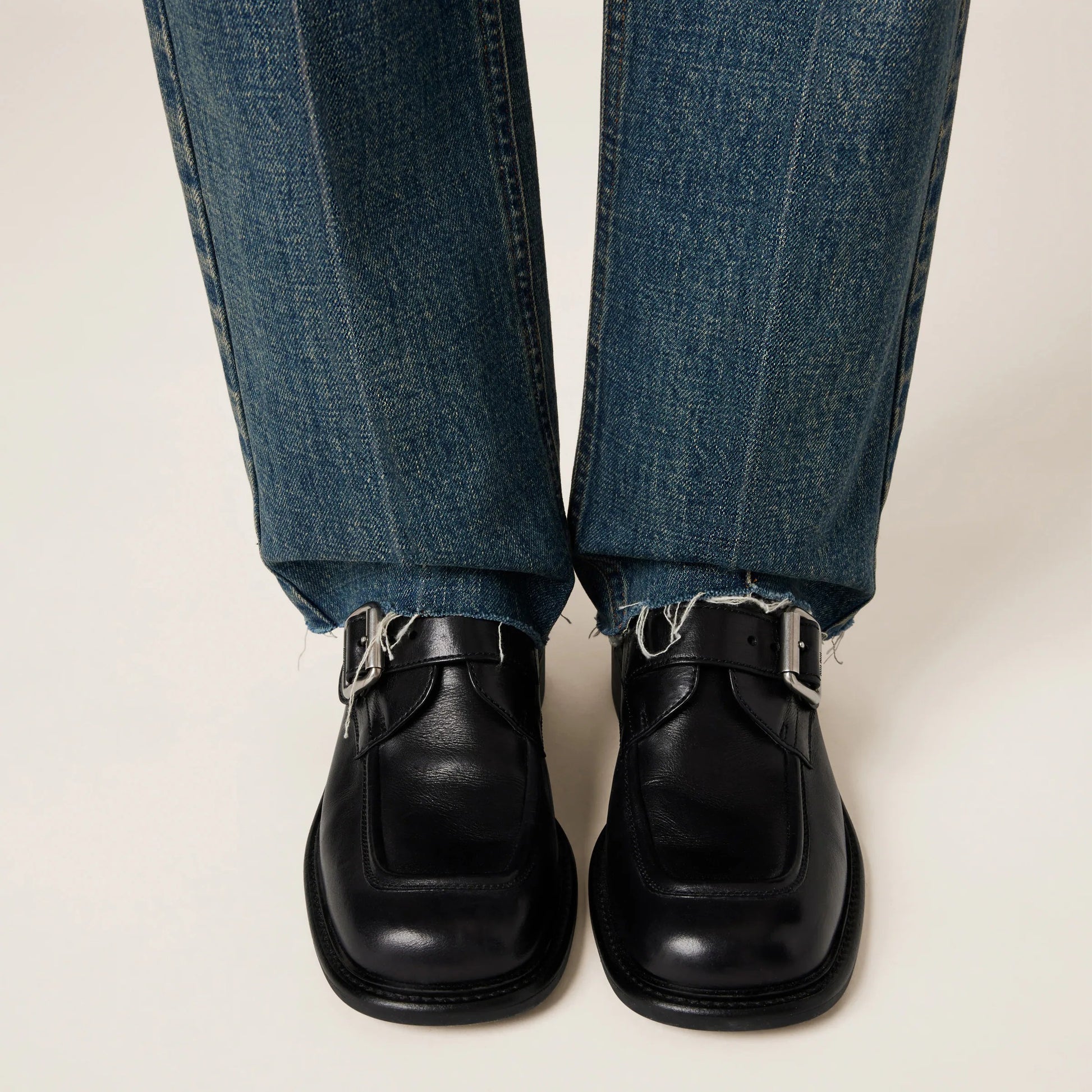 Denim five-pocket jeans