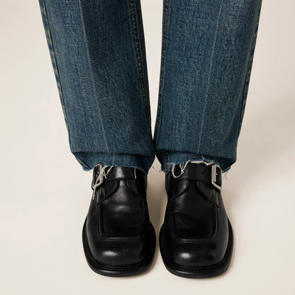 Denim five-pocket jeans