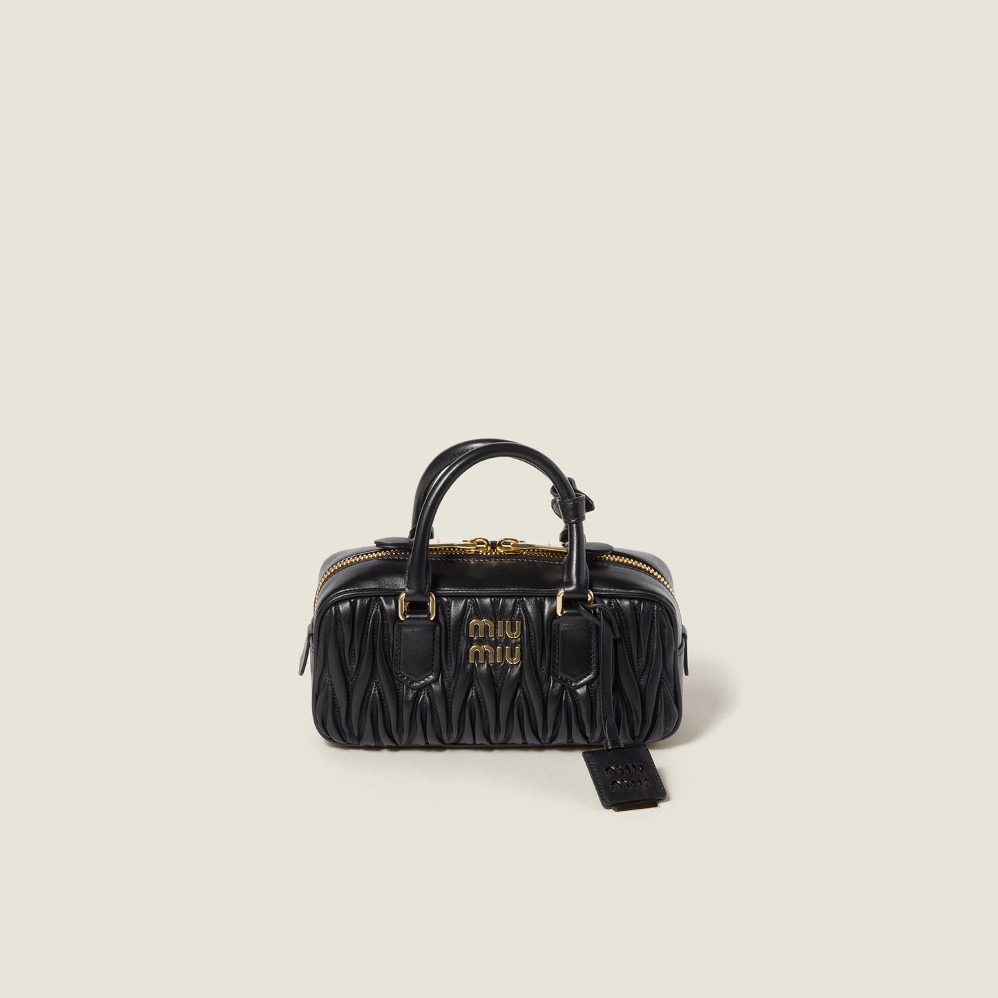 Arcadie matelassé nappa leather bag