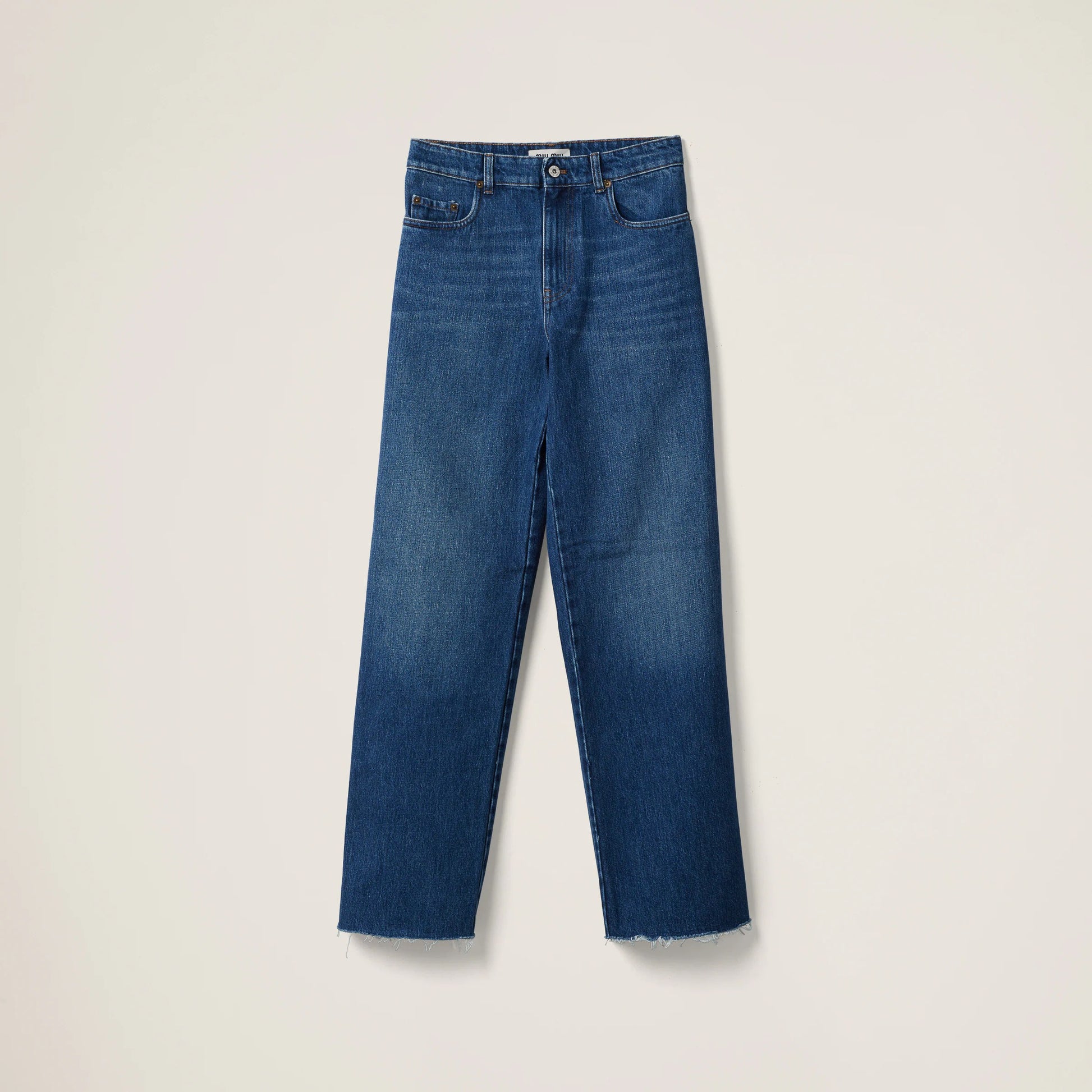 Five-pocket denim jeans