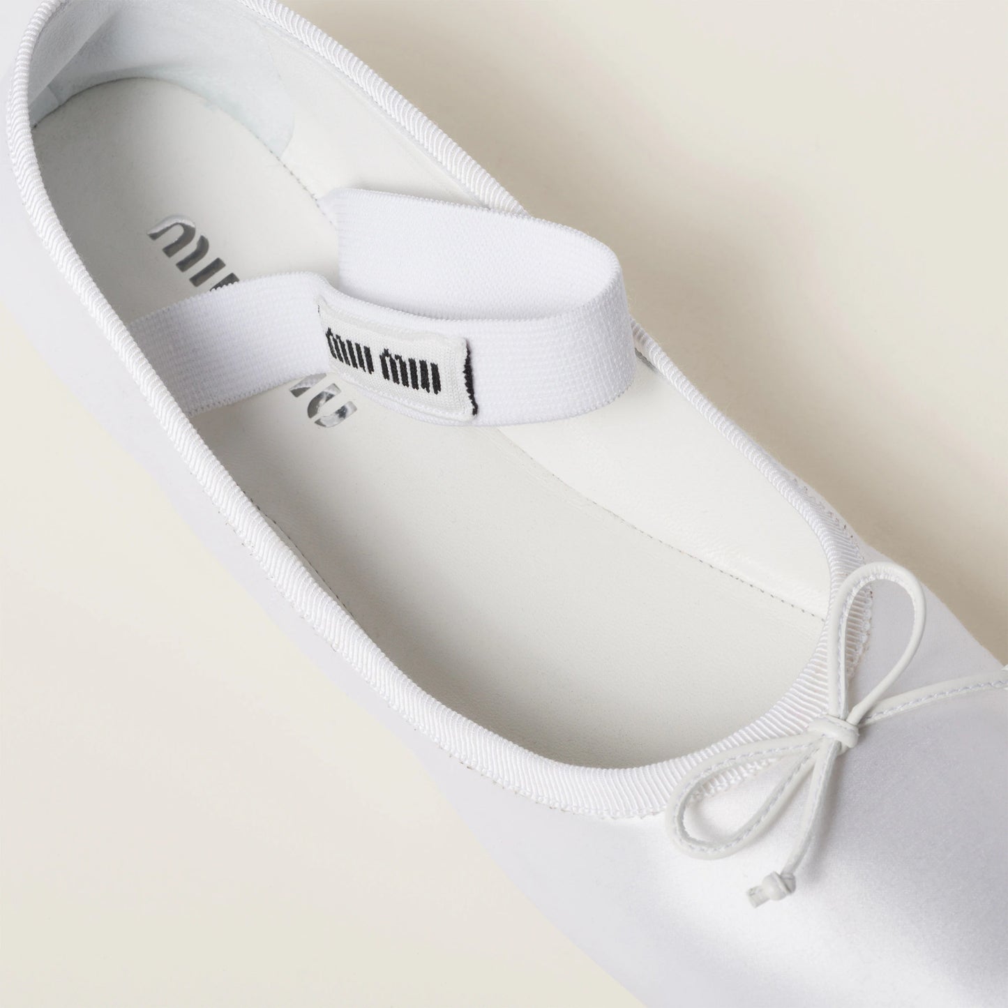 Satin ballerinas