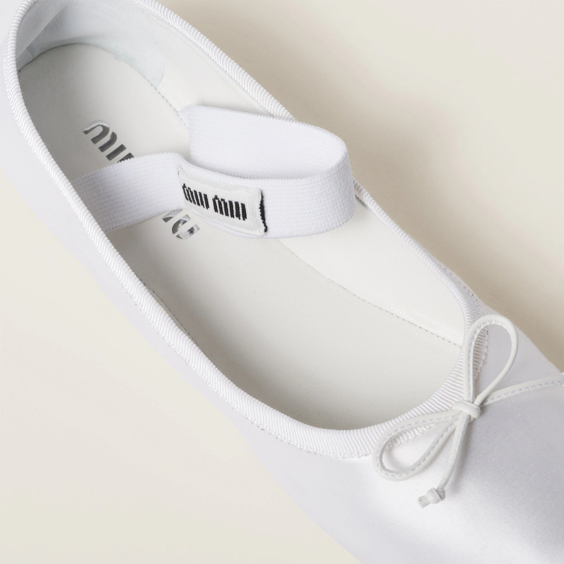 Satin ballerinas