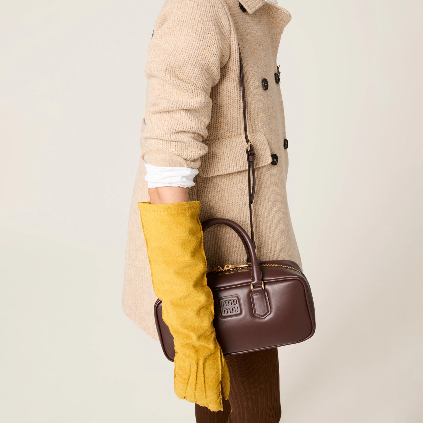 Arcadie leather bag