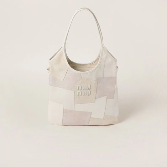 Ivy leather patchwork bag