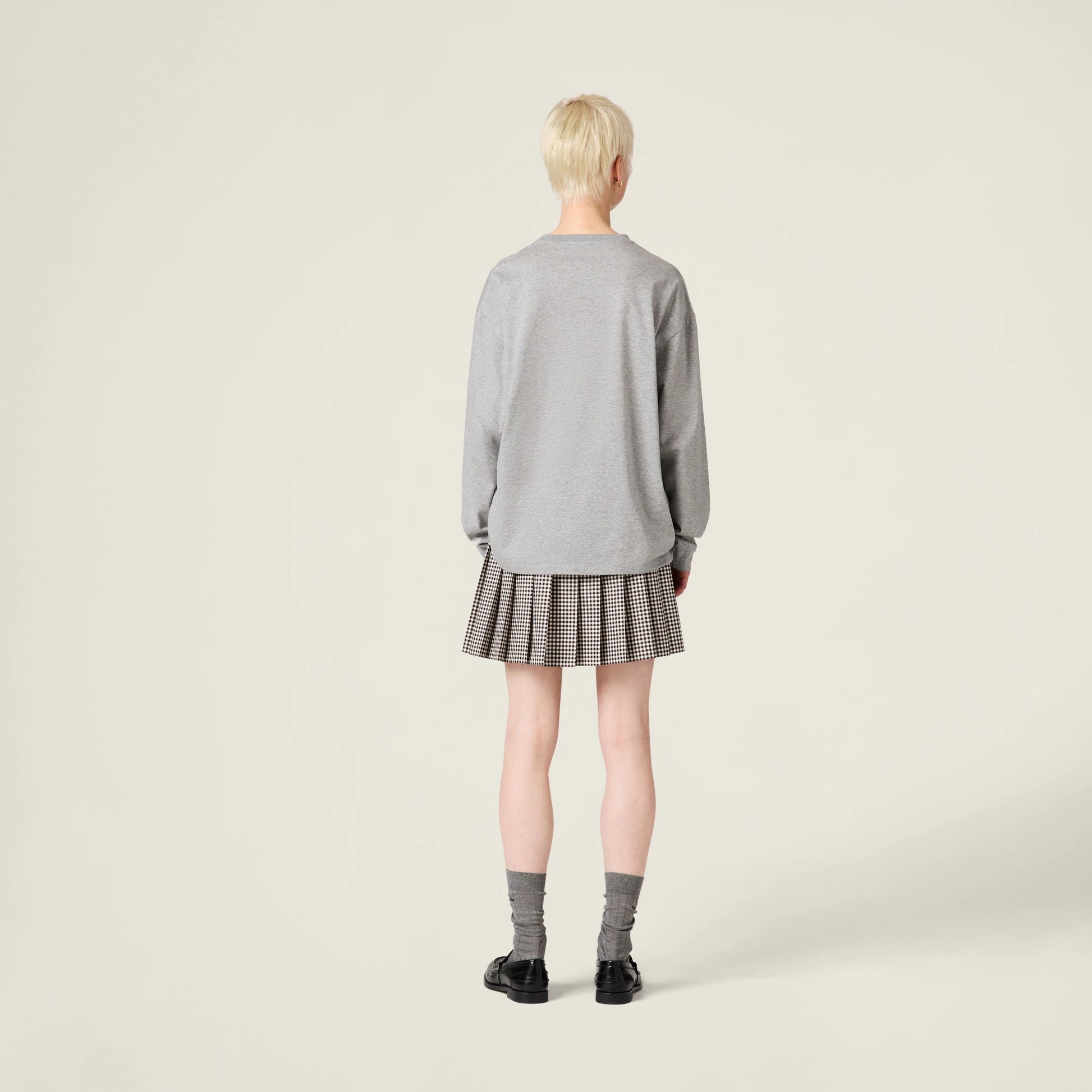 Cotton T-shirt with embroidered logo