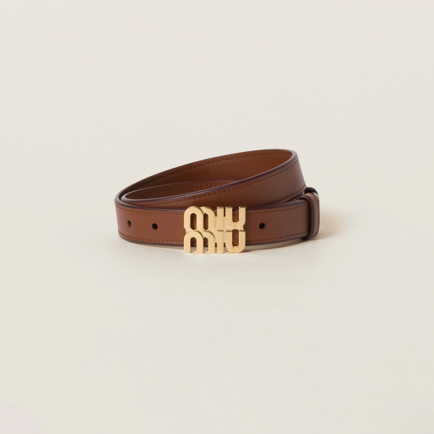 Leather belt