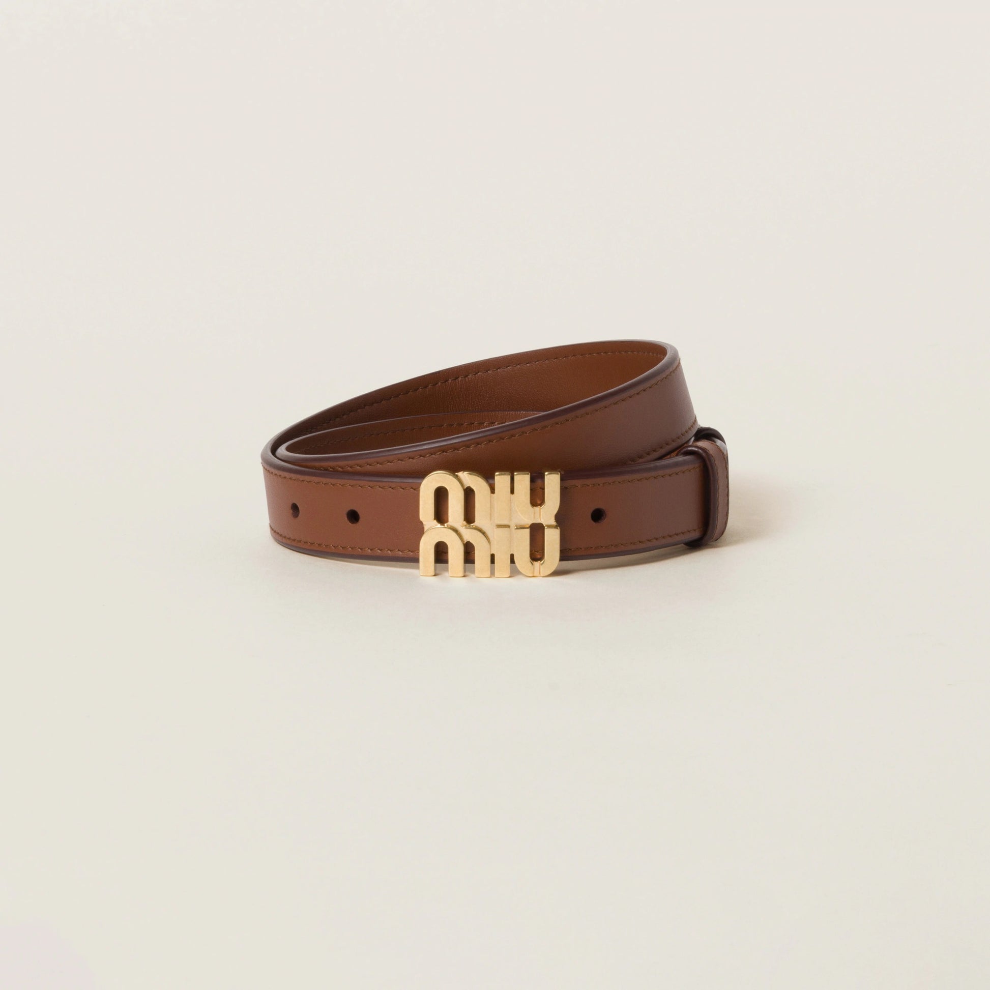 Leather belt