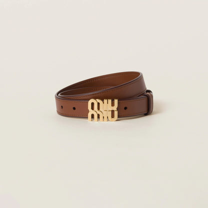 Leather belt