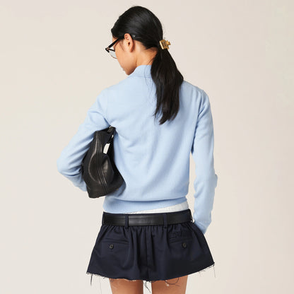 Cashmere knit cardigan