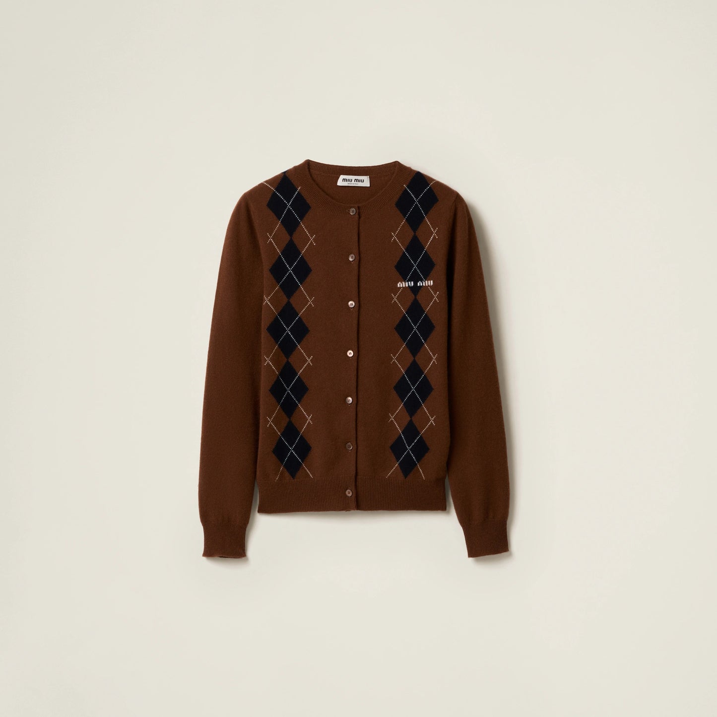 Cashmere knit cardigan