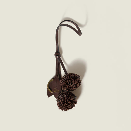 Trick leather keyring