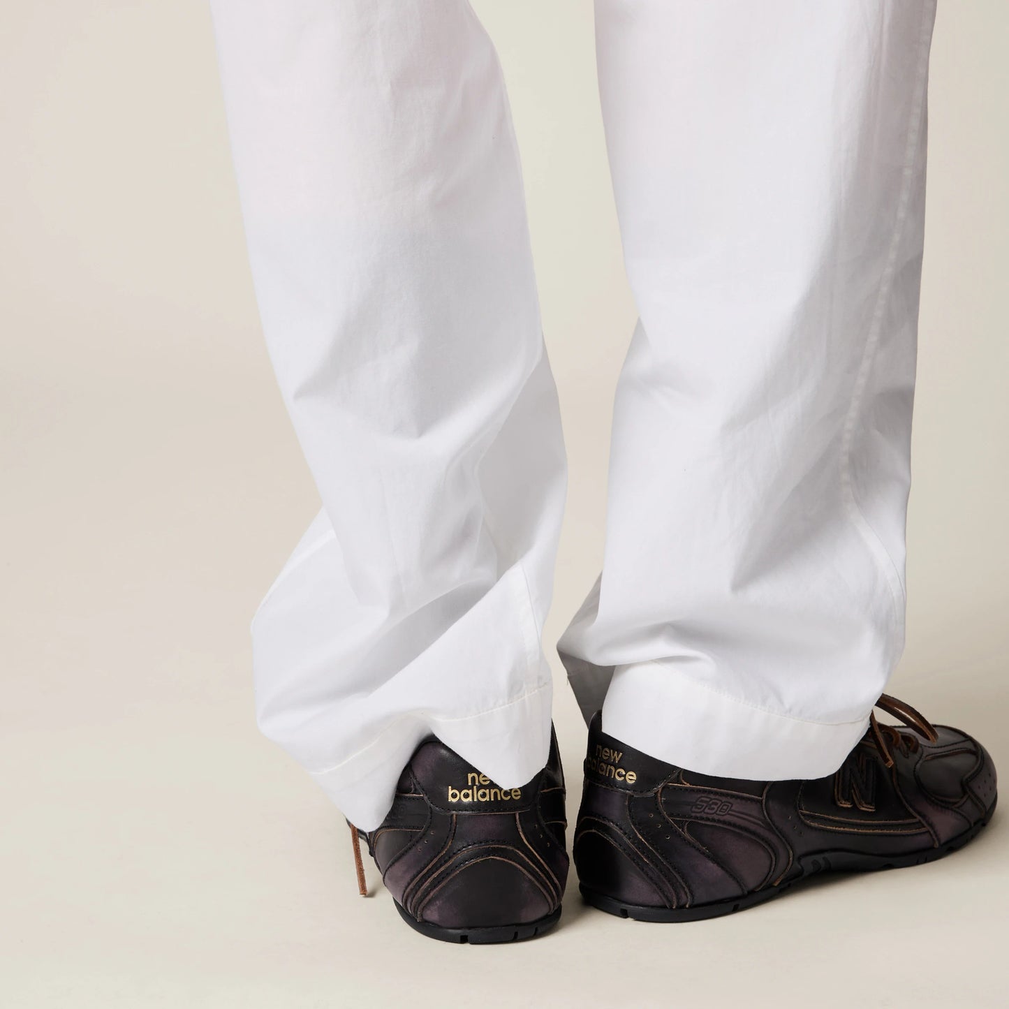 Poplin pajama pants