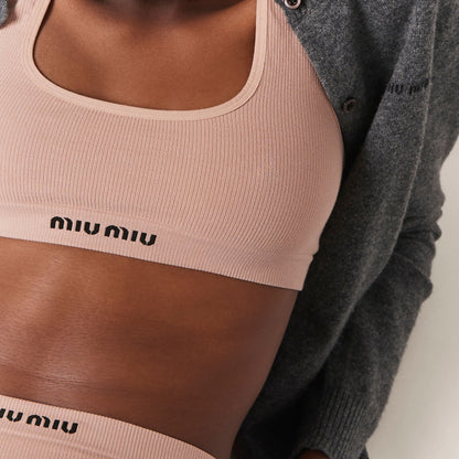 Seamless racerback top
