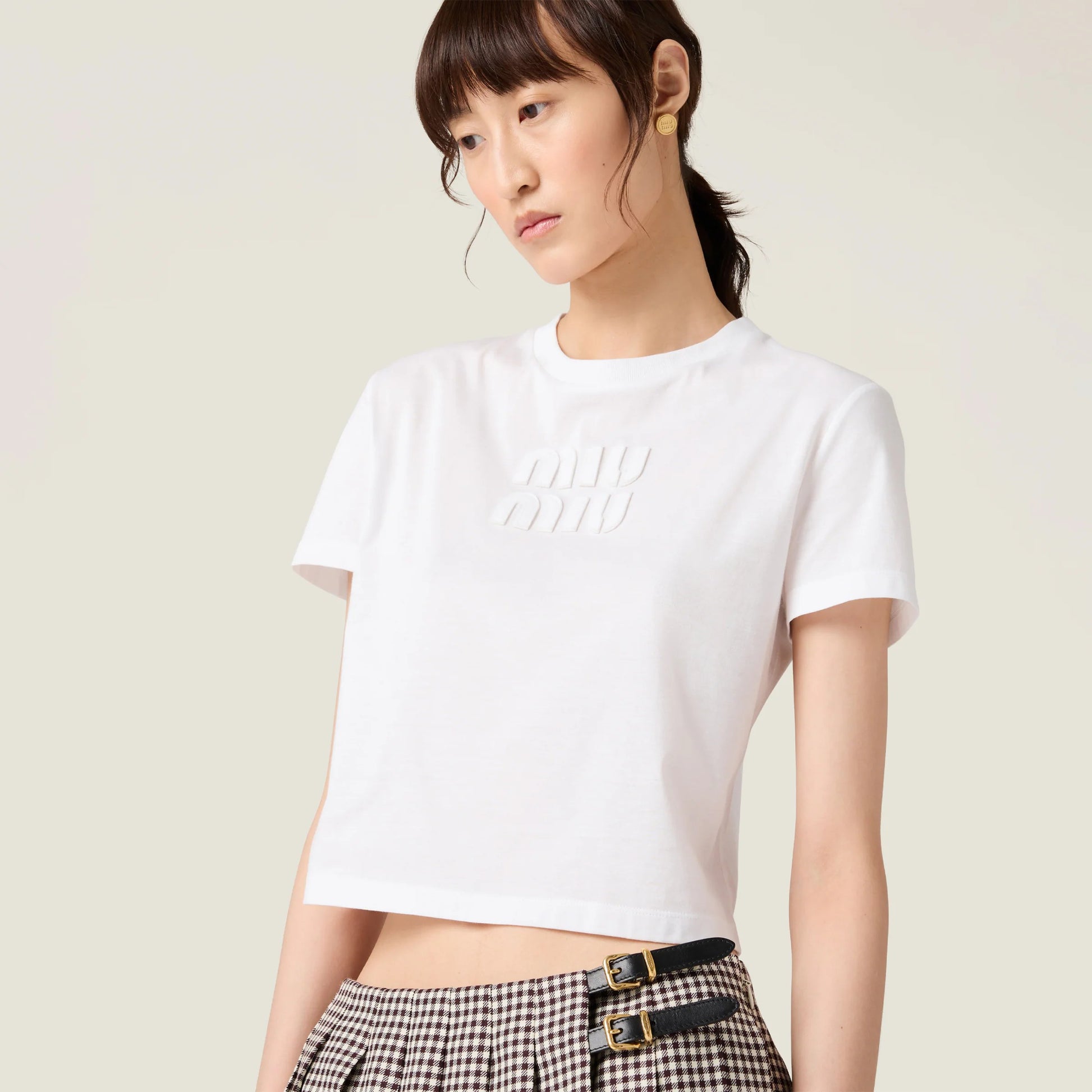 Cotton jersey T-shirt
