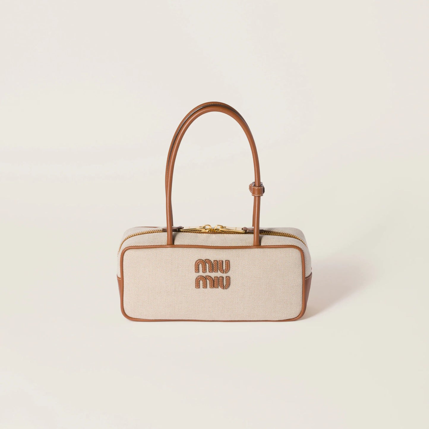 Beau canvas and leather bag
