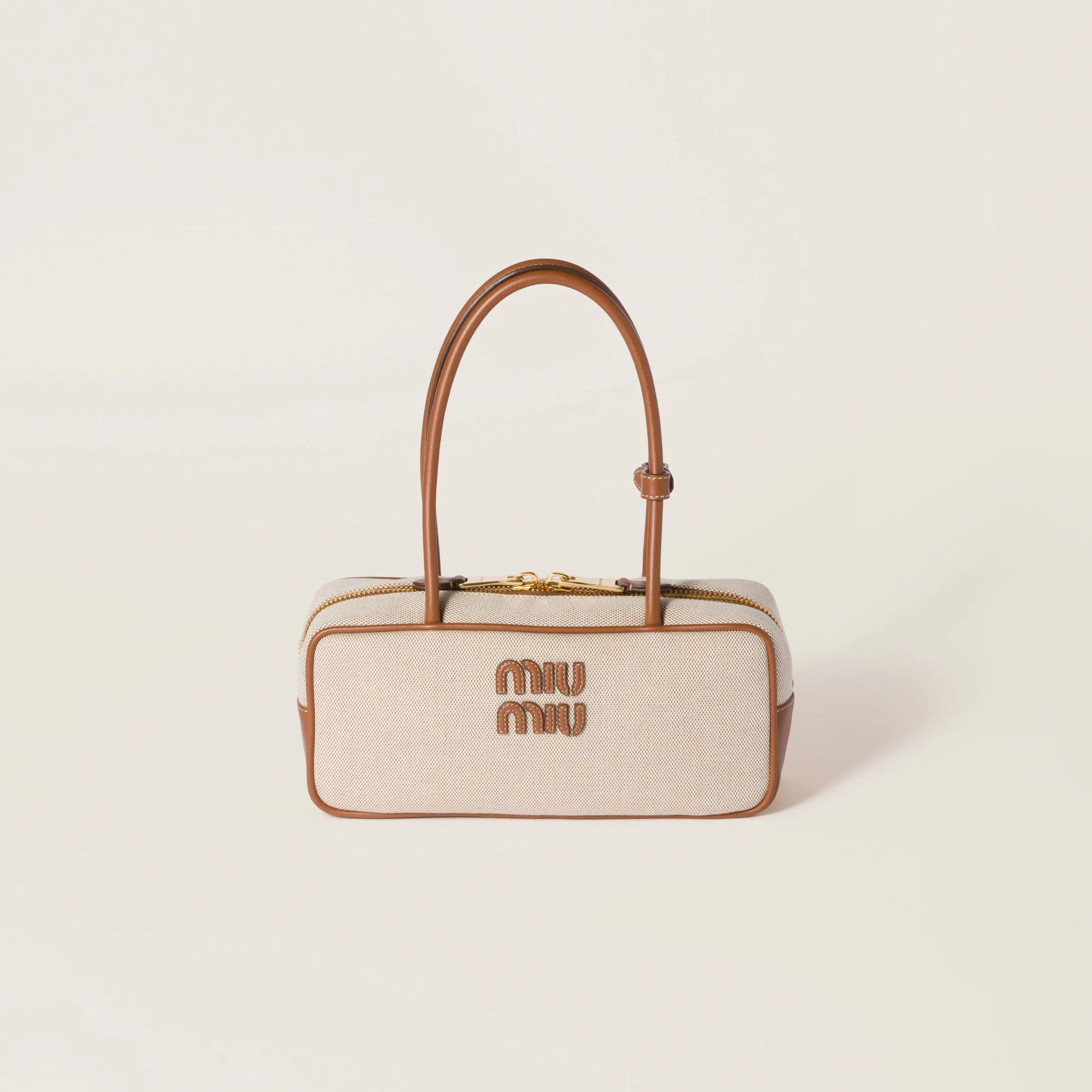 Beau canvas and leather bag