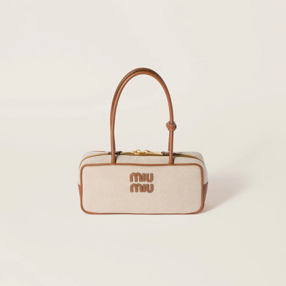 Beau canvas and leather bag
