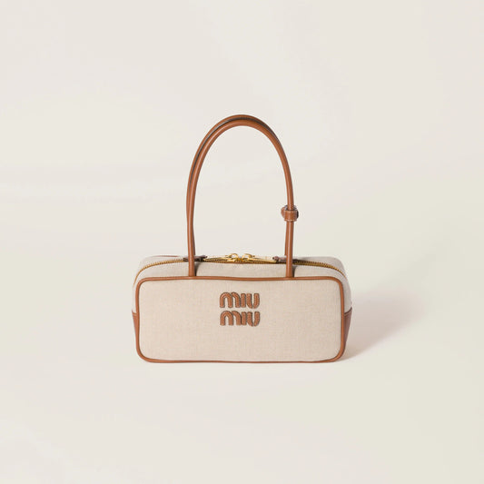 Beau canvas and leather bag