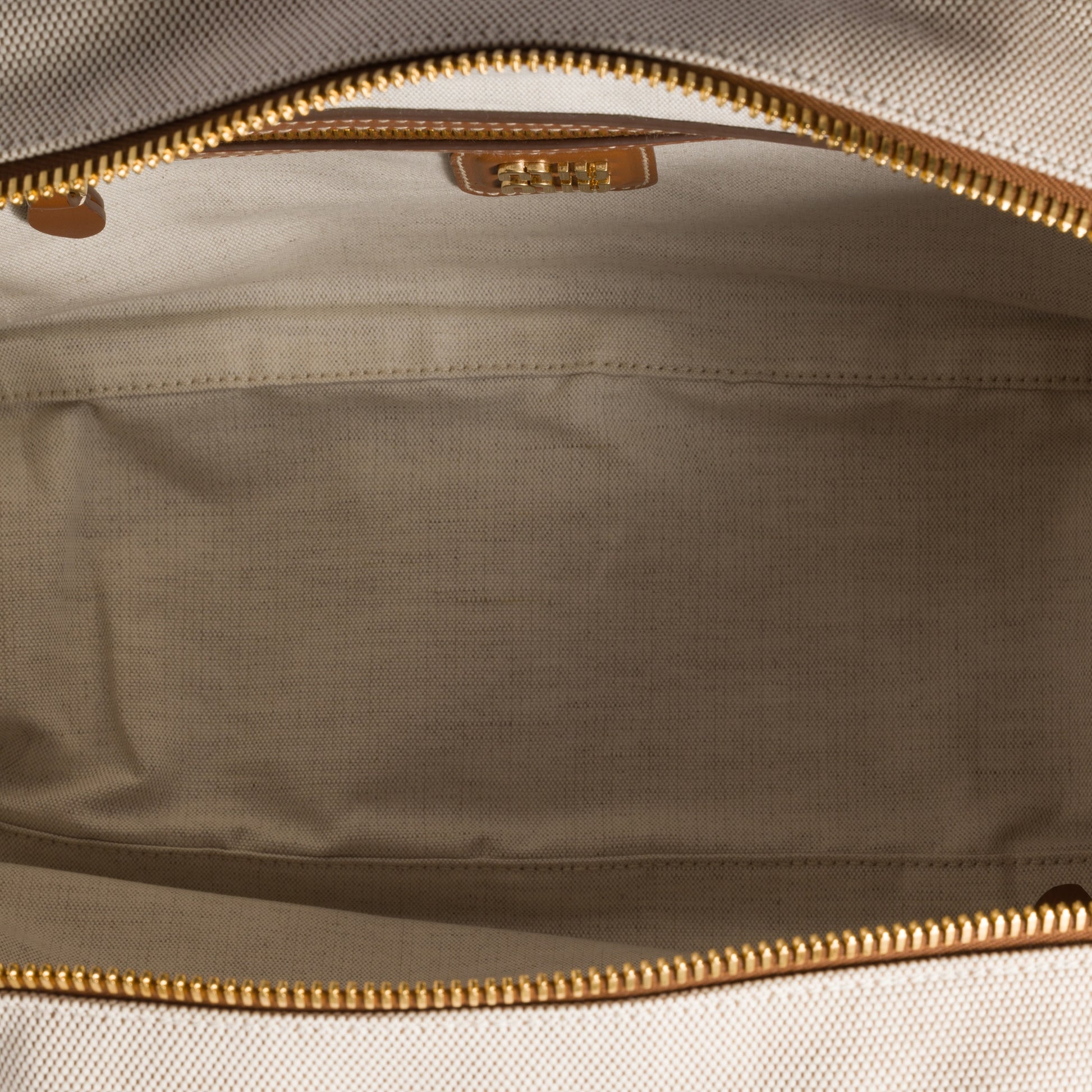 Beau canvas and leather bag