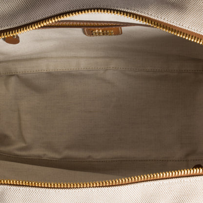 Beau canvas and leather bag