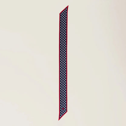 Printed twill scarf