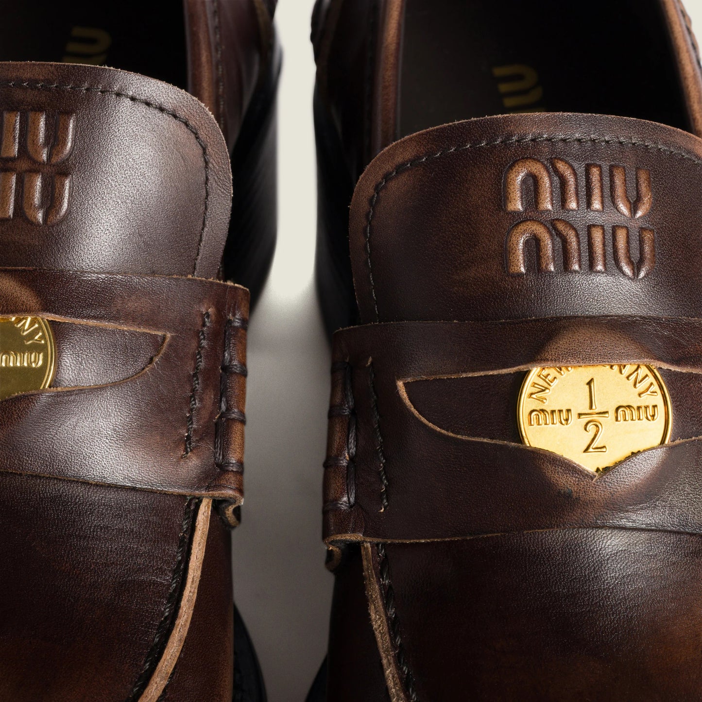 Decò calf leather loafers