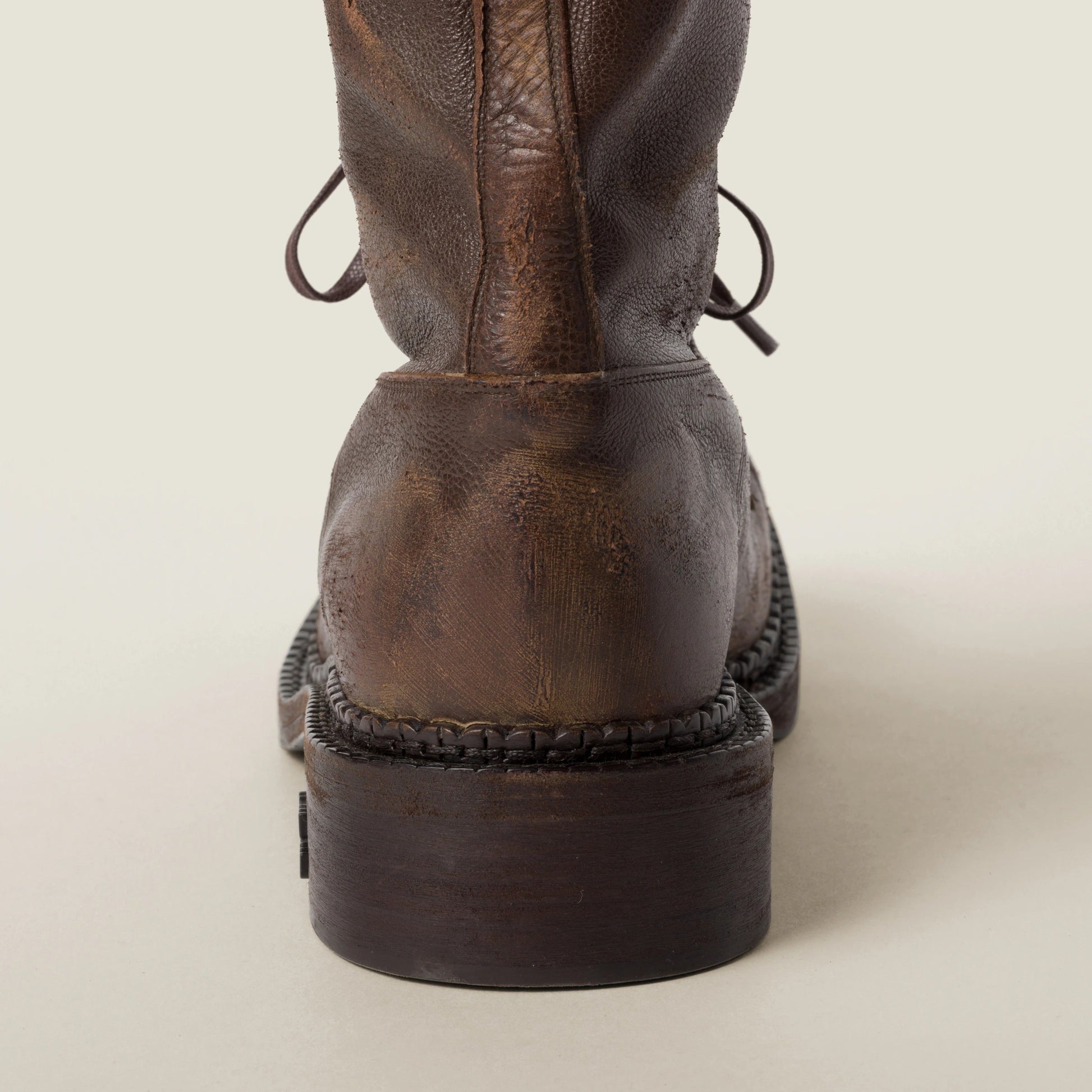 Leather boots