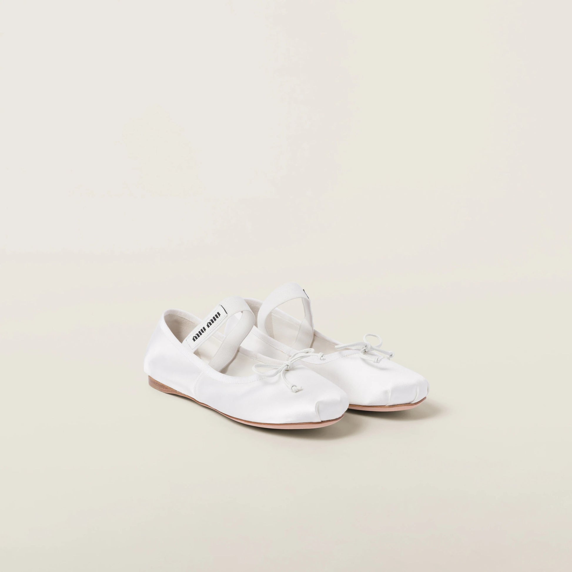 Satin ballerinas