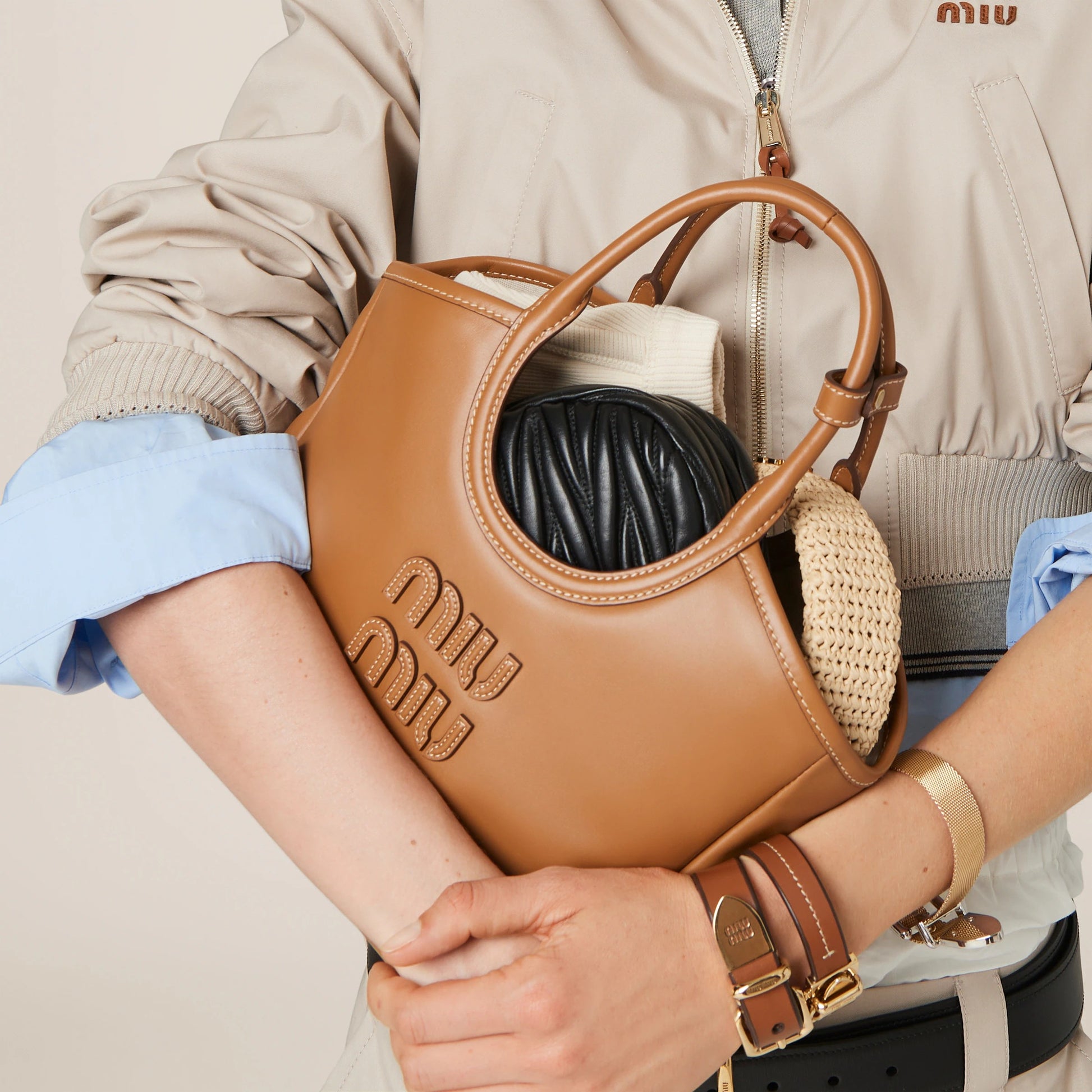 Ivy leather bag