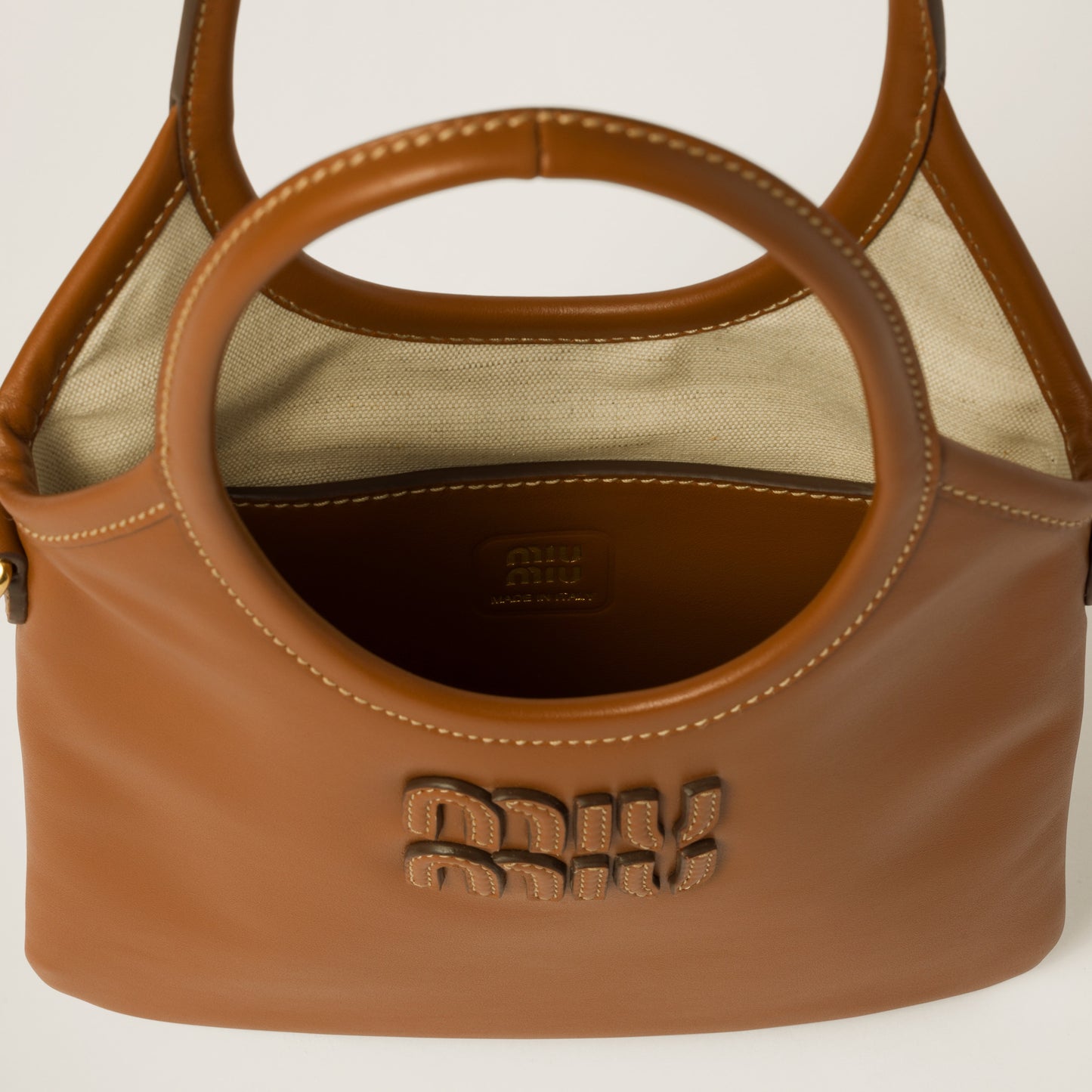 Ivy leather handbag