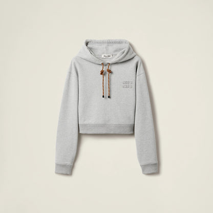 Cotton fleece sweatshirt