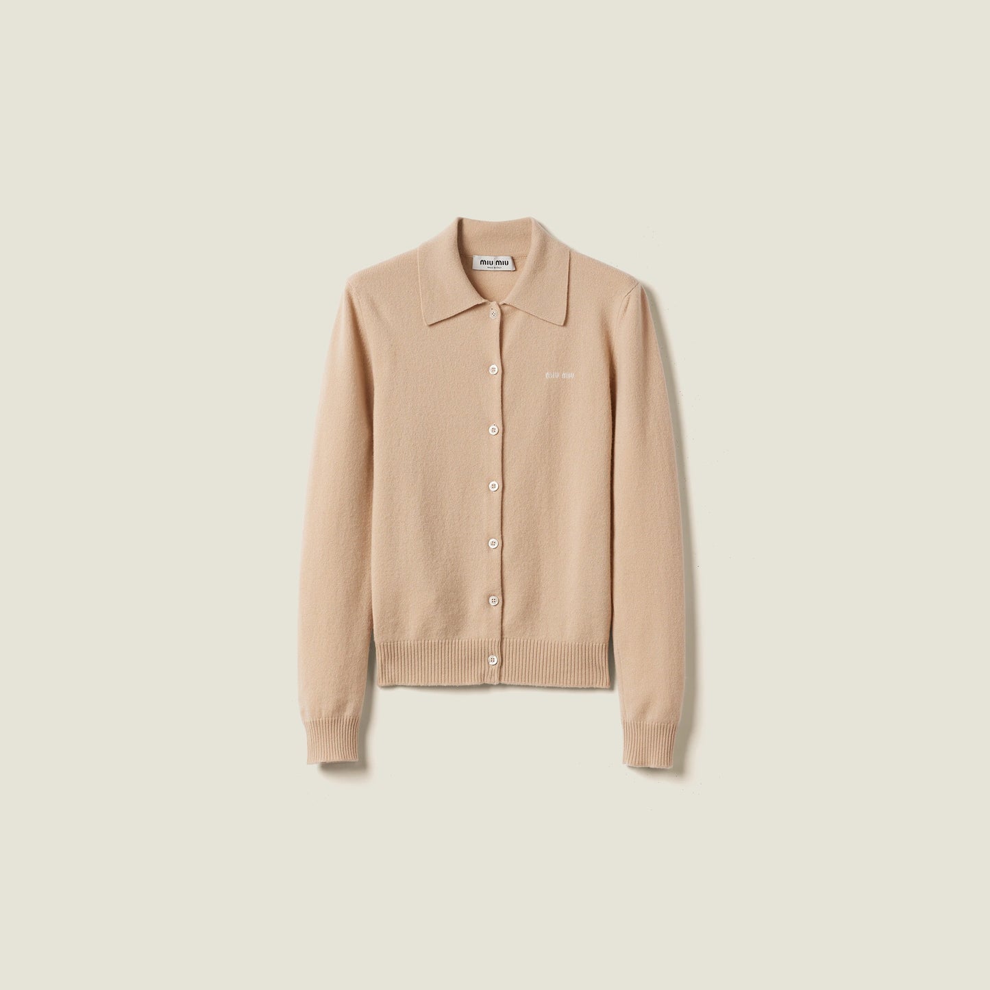 Cashmere knit cardigan