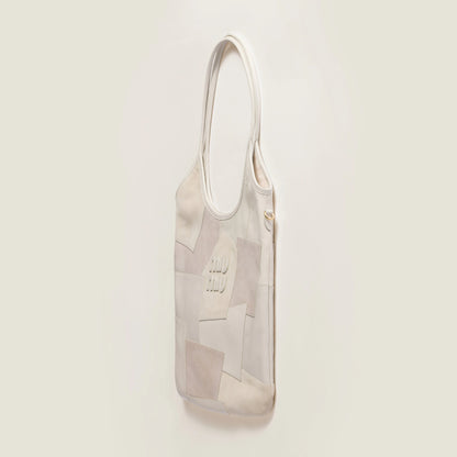 Ivy leather patchwork bag