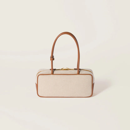 Beau canvas and leather bag