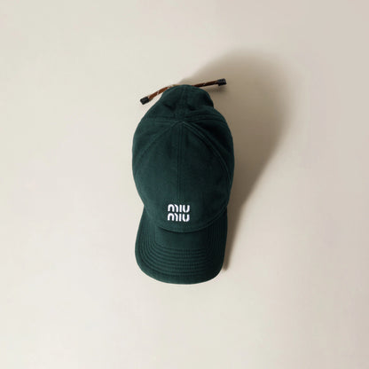 Denim baseball cap