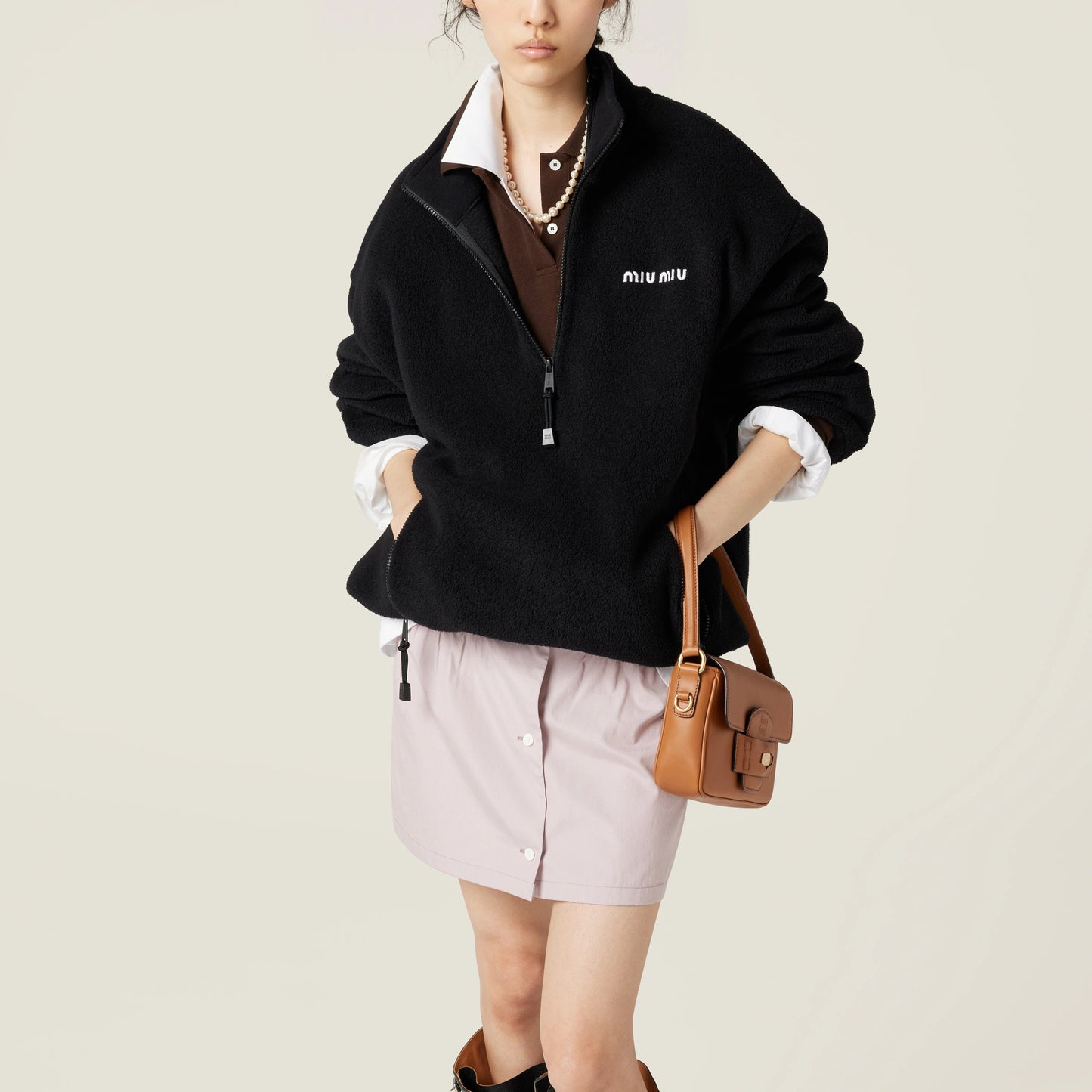 Fleece sweatshirt