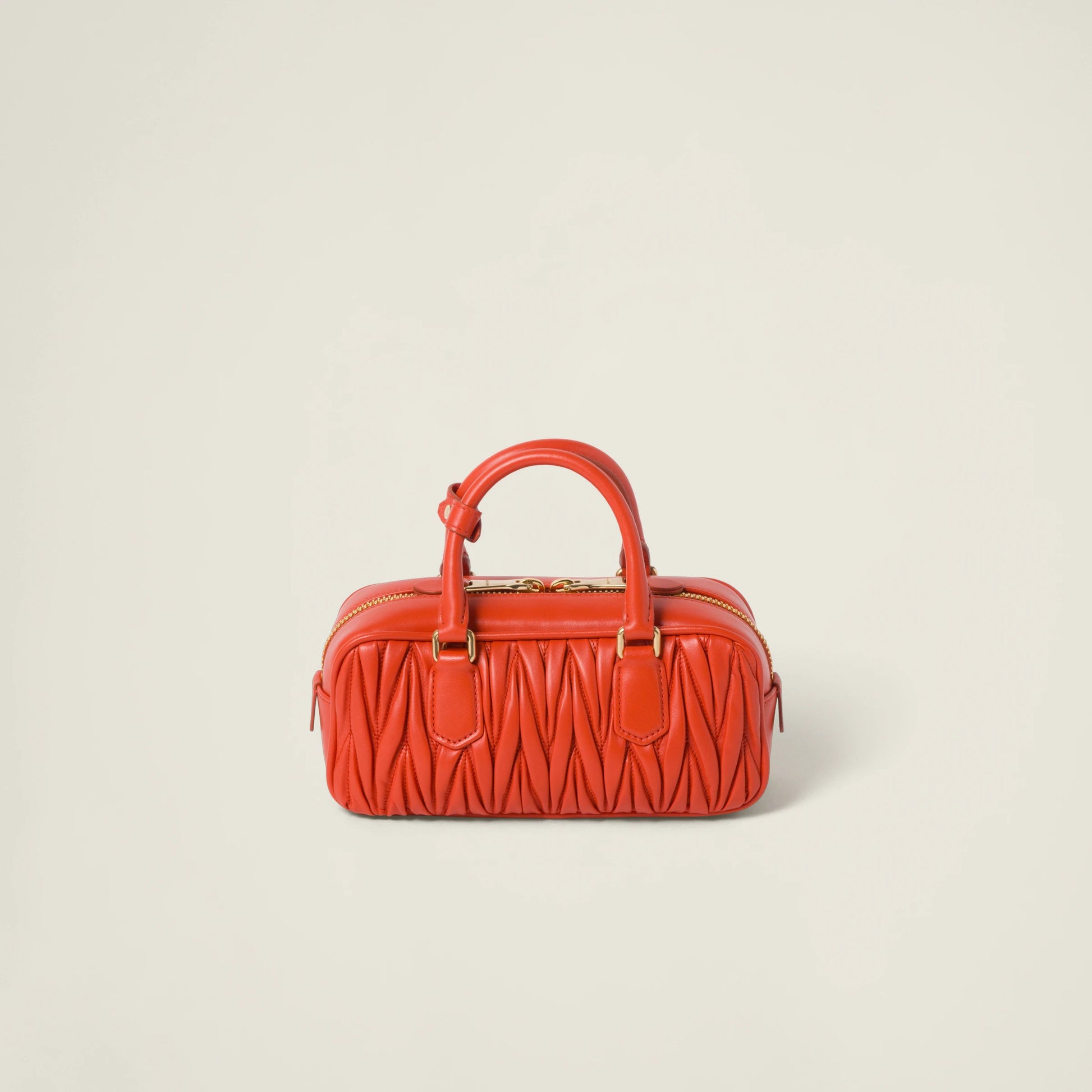 Arcadie matelassé nappa leather bag