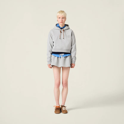 Cotton fleece sweatshirt