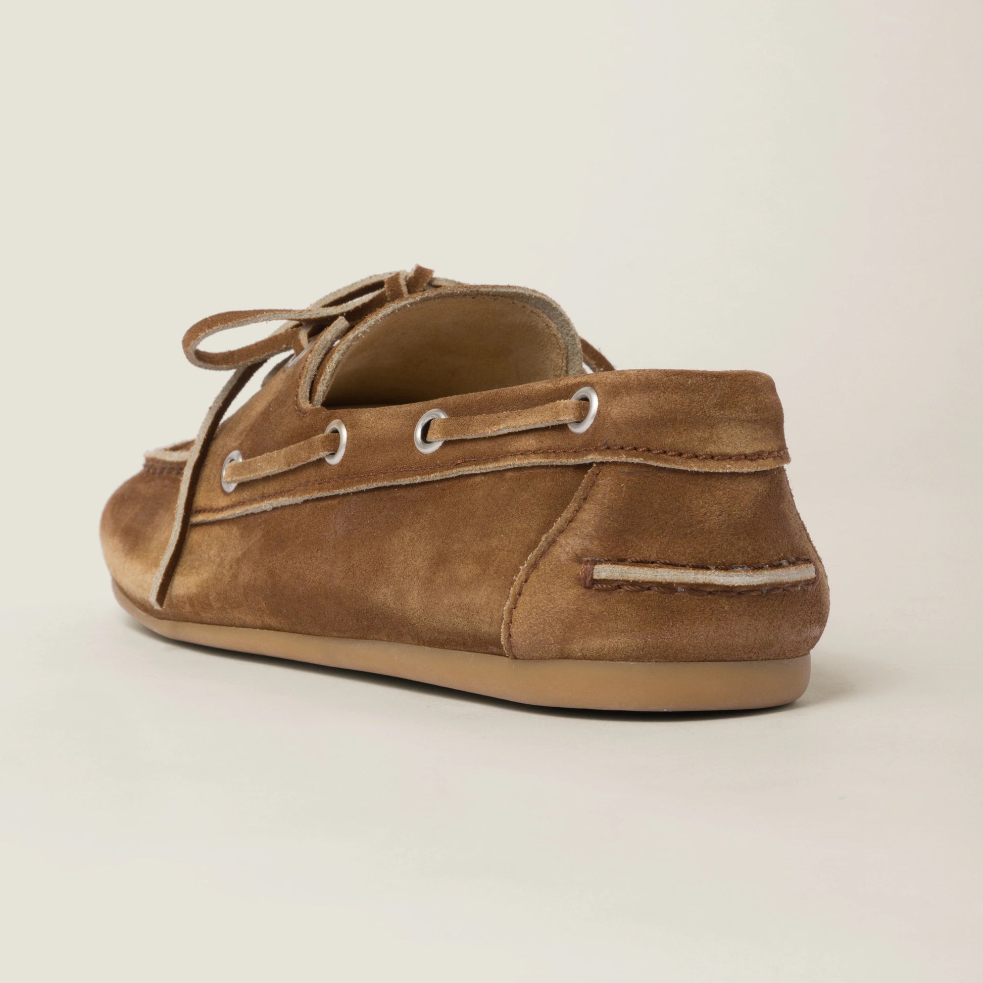 Faded suede Deck shoes