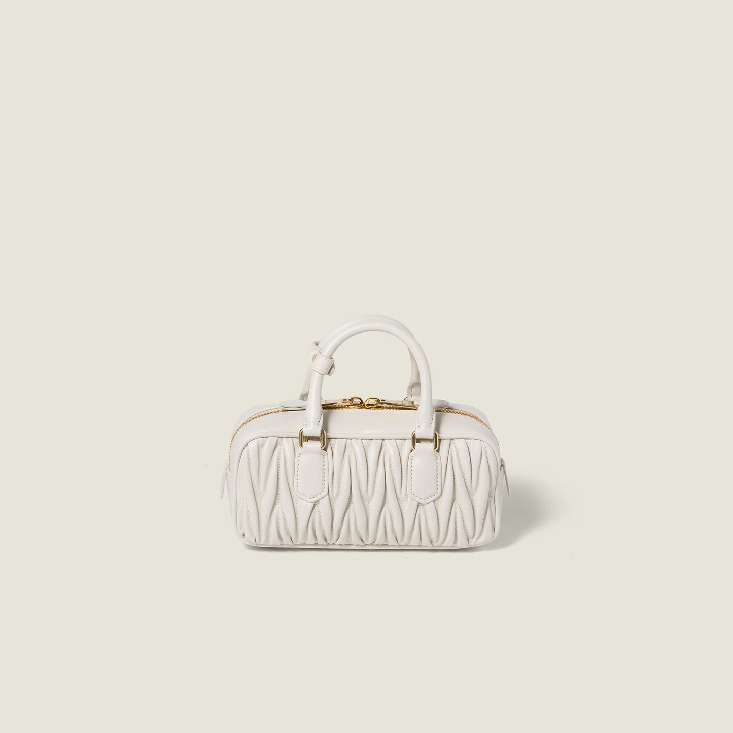 Arcadie matelassé nappa leather bag