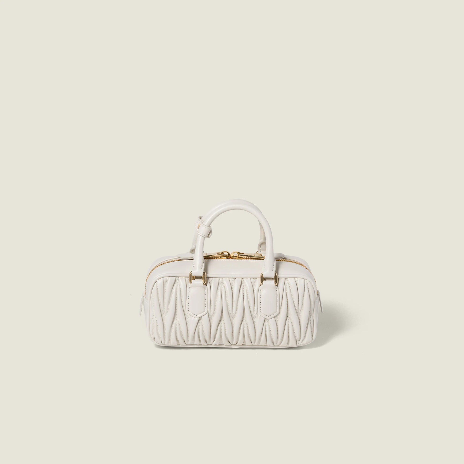 Arcadie matelassé nappa leather bag