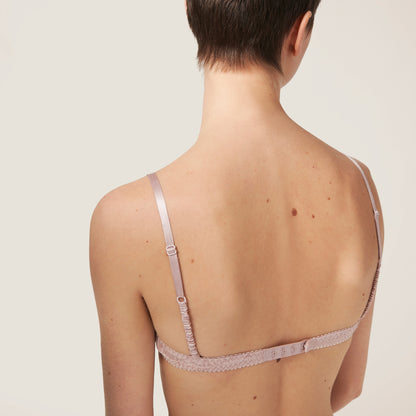 Satin bra