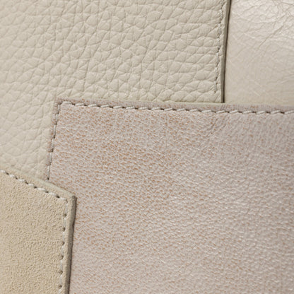 Ivy leather patchwork bag