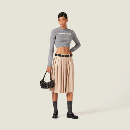 Wool and cashmere sweater