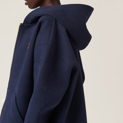 Jersey hoodie jacket