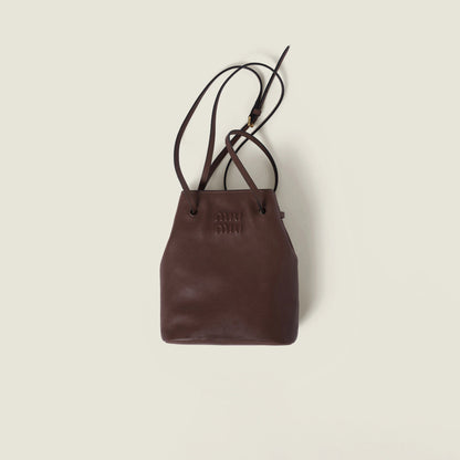 Nappa leather mini-bag