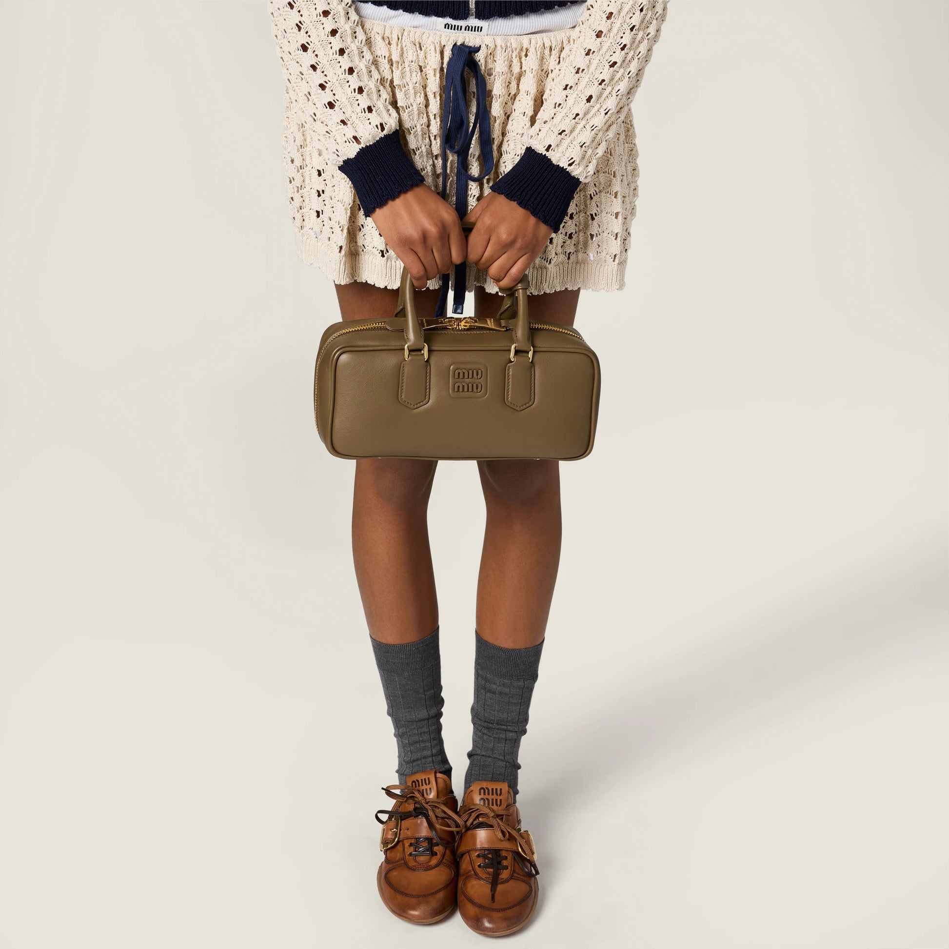 Arcadie leather bag