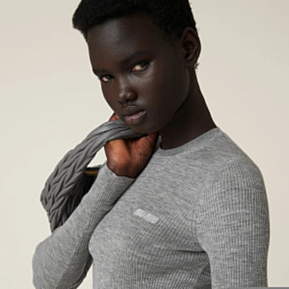 Cashmere and silk sweater