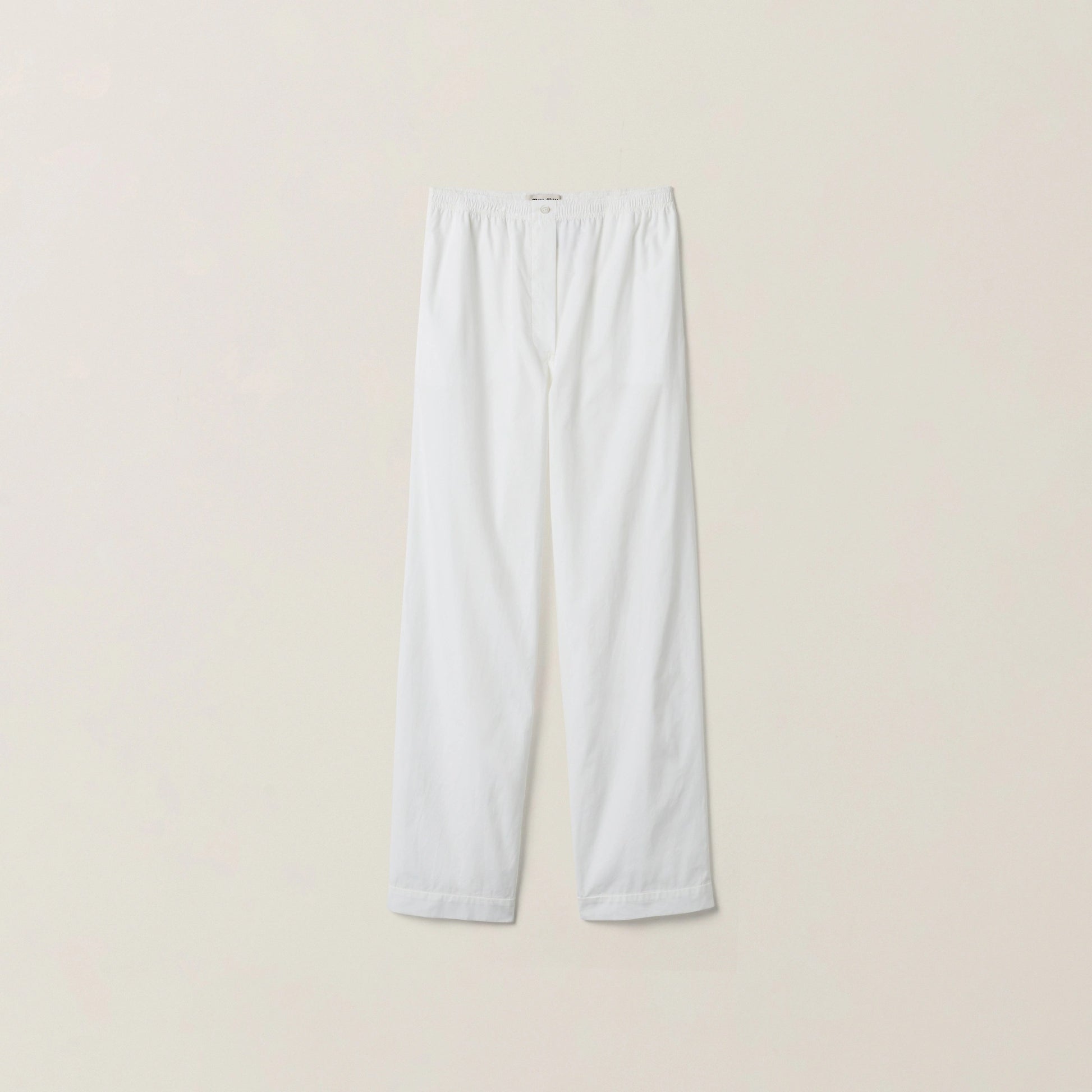 Poplin pajama pants