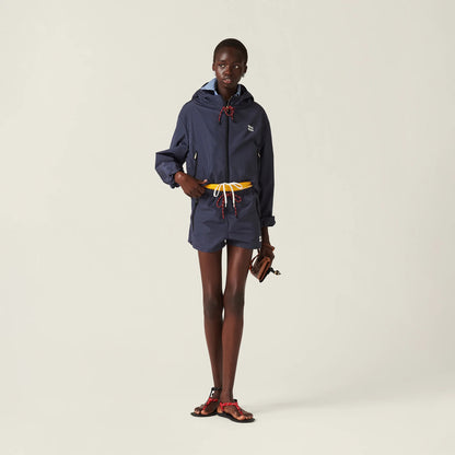 Technical fabric shorts